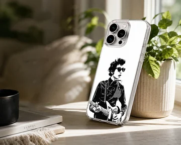 Bob Dylan classic music icon design phone case — Lifestyle