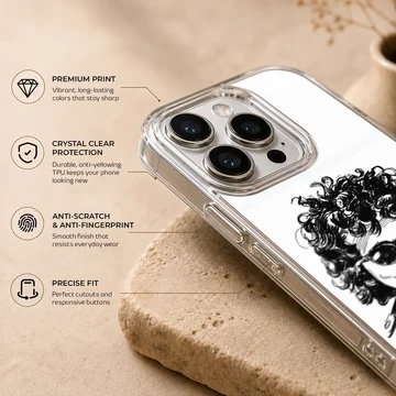Bob Dylan illustration with sunglasses on phone case — Info