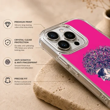 Digital illustration of Bob Dylan in vibrant colors on phone case — Info