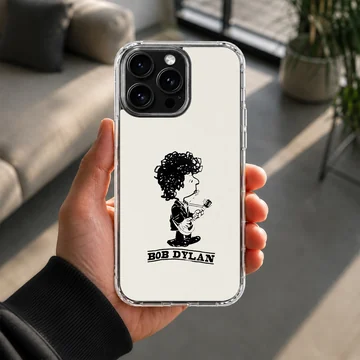 Bob Dylan cartoon design phone case — Lifestyle