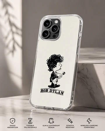 Bob Dylan cartoon design phone case — Specs