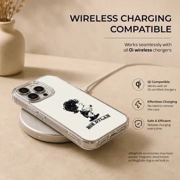 Bob Dylan cartoon design phone case — Charging