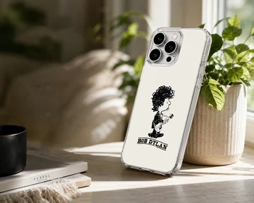 Bob Dylan cartoon design phone case — Lifestyle