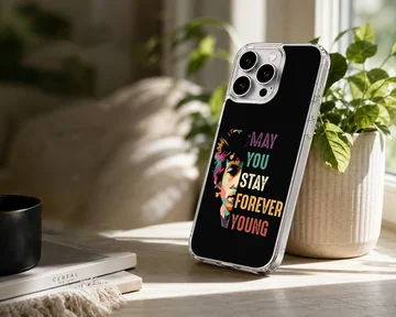 Bob Dylan 'Forever Young' design on phone case — Lifestyle