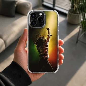 Bob Marley iconic tribute design on phone case — Lifestyle