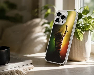 Bob Marley iconic tribute design on phone case — Lifestyle