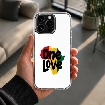 Bob Marley inspired phone case featuring One Love design. — Lifestyle