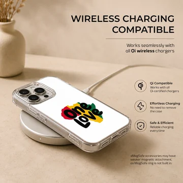 Bob Marley inspired phone case featuring One Love design. — Charging