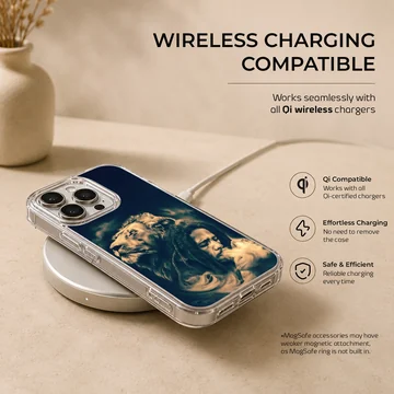 Bob Marley and lion design on phone case — Charging
