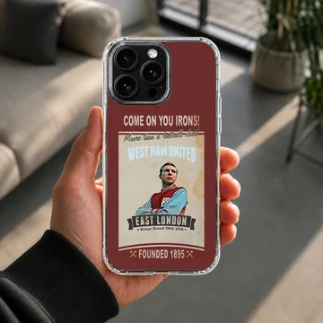 Retro styled Bobby Moore football design phone case — Lifestyle
