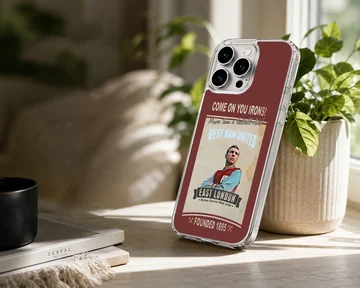 Retro styled Bobby Moore football design phone case — Lifestyle