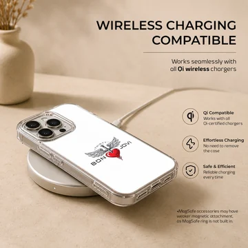 Bon Jovi iconic logo on phone case — Charging