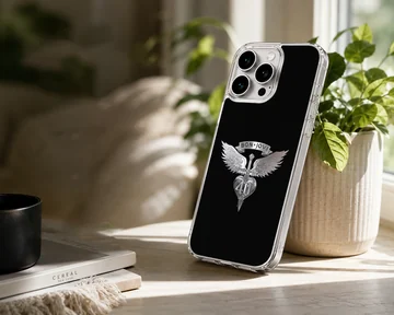 Bon Jovi emblem with wings and heart design phone case — Lifestyle