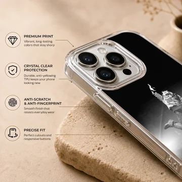 Dynamic image of Bon Jovi jumping in concert on phone case — Info