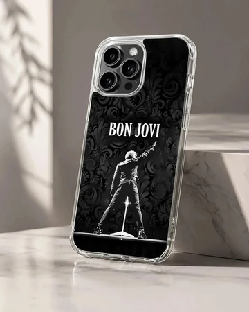 Bon Jovi silhouette design phone case