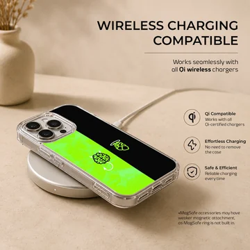 Brain and Heart digital illustration phone case — Charging