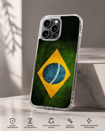 Brazil flag design on a phone case — Specs