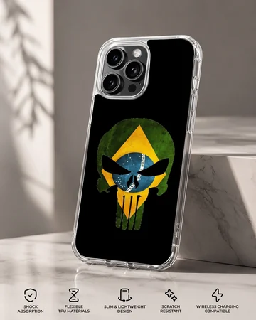 Brazil flag illustration on phone case — Specs
