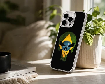 Brazil flag illustration on phone case — Lifestyle
