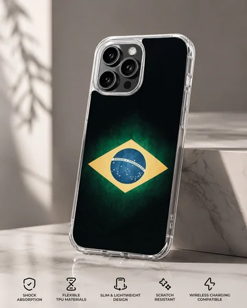 Brazil flag design on a phone case — Specs