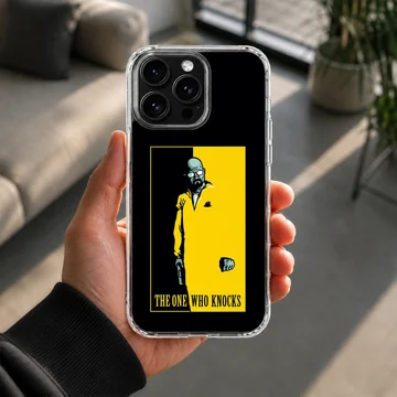 Breaking Bad phone case with The One Who Knocks design — Lifestyle
