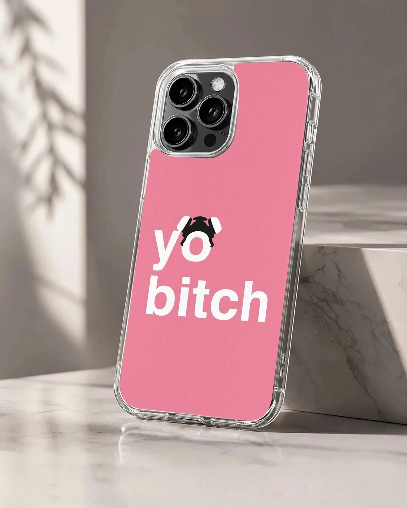 Breaking Bad phone case with bold quote design