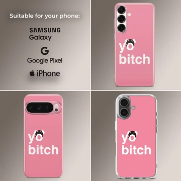 Breaking Bad phone case with bold quote design — Collage