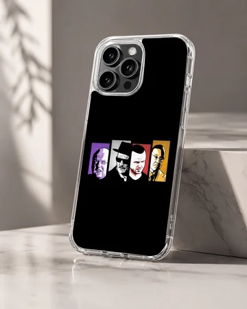 Breaking Bad phone case featuring iconic cast illustration — Hero