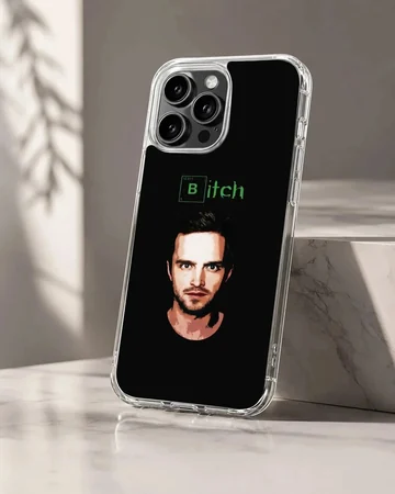Breaking Bad design featuring iconic character on phone case