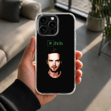 Breaking Bad design featuring iconic character on phone case — Lifestyle