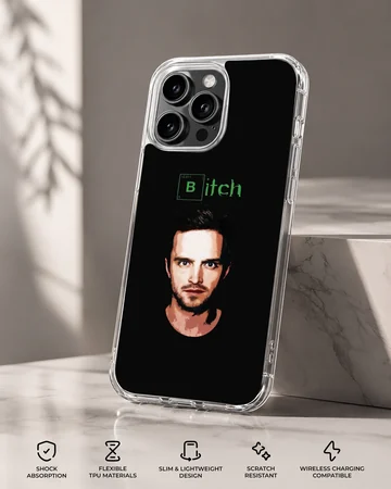 Breaking Bad design featuring iconic character on phone case — Specs