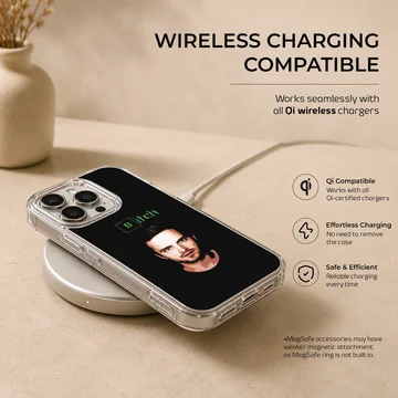 Breaking Bad design featuring iconic character on phone case — Charging