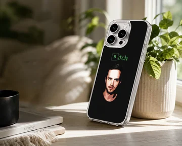 Breaking Bad design featuring iconic character on phone case — Lifestyle