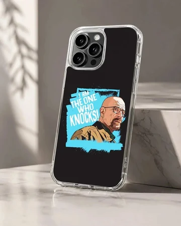 Breaking Bad themed phone case featuring iconic TV design