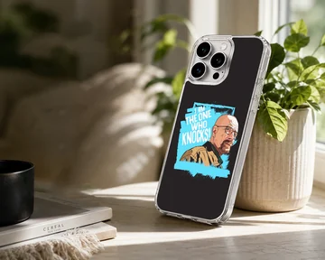 Breaking Bad themed phone case featuring iconic TV design — Lifestyle