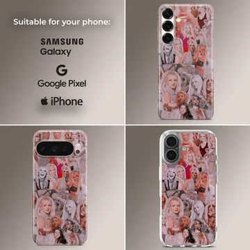 Britney Spears collage design on phone case — Collage