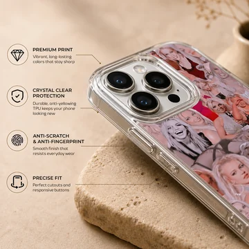 Britney Spears collage design on phone case — Info