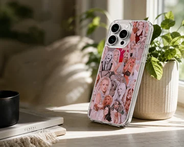 Britney Spears collage design on phone case — Lifestyle