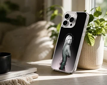 Britney Spears tribute design on a phone case, featuring a nostalgic image. — Lifestyle