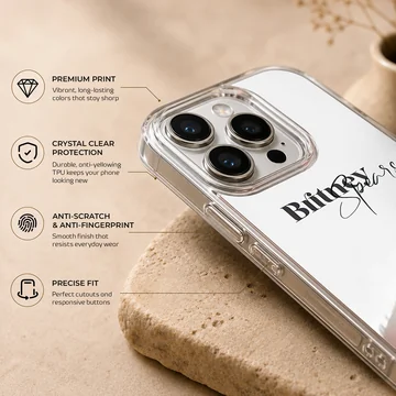 Britney Spears photographic design on a phone case — Info