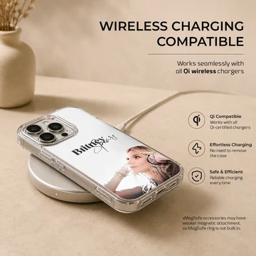Britney Spears photographic design on a phone case — Charging