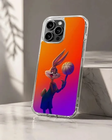 Bugs Bunny cartoon design on a phone case