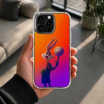 Bugs Bunny cartoon design on a phone case — Lifestyle