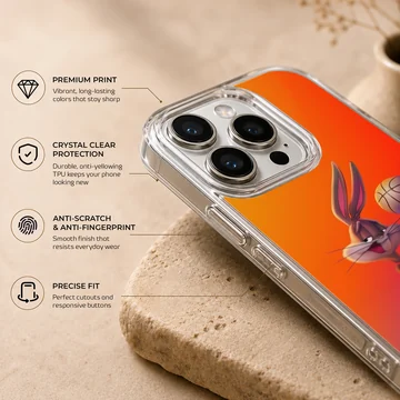 Bugs Bunny cartoon design on a phone case — Info
