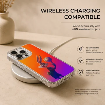 Bugs Bunny cartoon design on a phone case — Charging