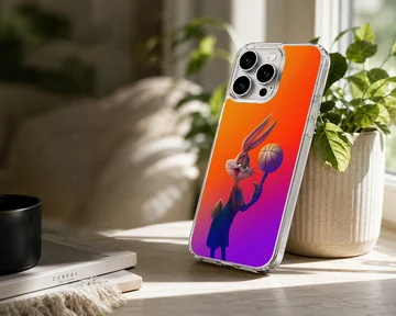 Bugs Bunny cartoon design on a phone case — Lifestyle