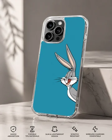 Bugs Bunny illustration on a phone case — Specs