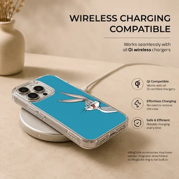 Bugs Bunny illustration on a phone case — Charging