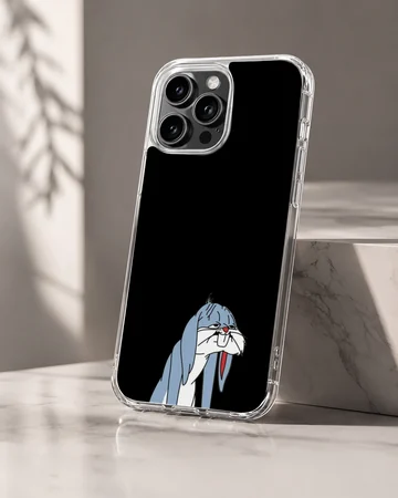 Bugs Bunny illustration on a phone case depicting the classic cartoon character. — Hero
