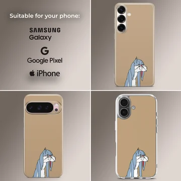 Bugs Bunny cartoon phone case with playful design — Collage
